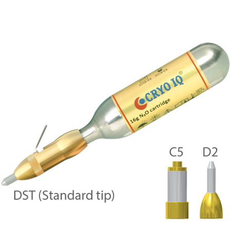 CryoIQ PRO DermMix with 1 gas cartridge